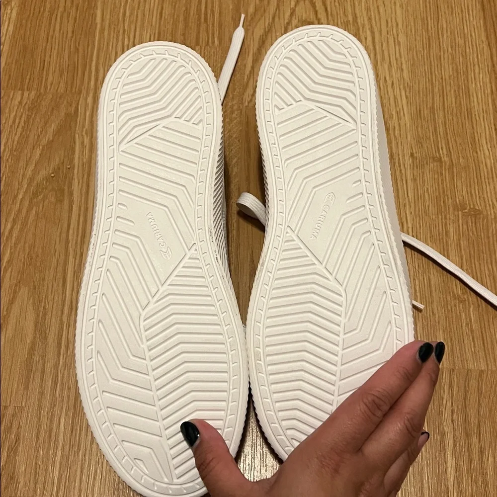 CARIUMA Off White Knit IBI Low Sneakers - Picture 10 of 11
